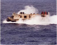 Military Hovercraft - the LCAC with the United States Navy